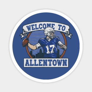 Josh Allen Welcome To Allentown Magnet